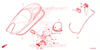 SELLE pour Honda FORZA 250 ABS de 2025