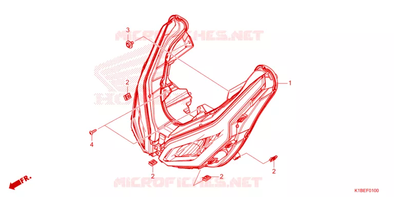 PHARE Honda SCOOTER 250 FORZA 2025  NSS250AS