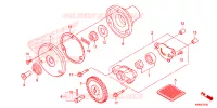 POMPE A HUILE pour Honda XRE 190 de 2017
