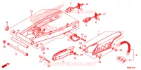 BRAS OSCILLANT pour Honda XRE 190 de 2016