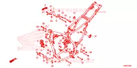CADRE pour Honda XRE 190 de 2016