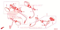 CLIGNOTANT pour Honda XRE 190 de 2016