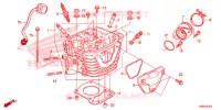 CULASSE pour Honda XRE 190 de 2016