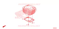 CYLINDRE pour Honda XRE 190 de 2016