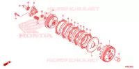 EMBRAYAGE pour Honda XRE 190 de 2016