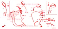 LEVIER DE GUIDON   CABLE   COMMODO pour Honda XRE 190 de 2016