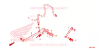PEDALE pour Honda XRE 190 de 2016