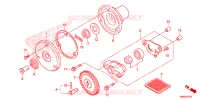 POMPE A HUILE pour Honda XRE 190 de 2016