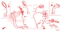 LEVIER DE GUIDON   CABLE   COMMODO pour Honda XRE 190 de 2018