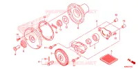 POMPE A HUILE pour Honda XRE 190 de 2018