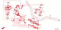 GUIDON   TE DE FOURCHE pour Honda XRE 190 de 2019