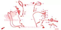 LEVIER DE GUIDON   CABLE   COMMODO pour Honda XRE 190 de 2019