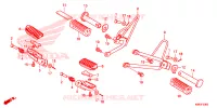 REPOSE PIED pour Honda XRE 190 de 2020
