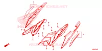 COUVERCLES LATERAUX pour Honda XRE 190 de 2020
