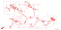 CLIGNOTANT pour Honda XRE 190 de 2023