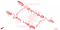 CLIGNOTANT pour Honda CB 500 X de 2020