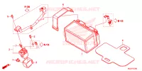 BATTERIE pour Honda CB 500 X de 2015