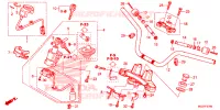 GUIDON   TE DE FOURCHE pour Honda CB 500 X de 2015