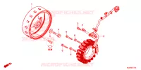 ALTERNATEUR pour Honda CB 500 X de 2016
