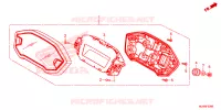COMPTEUR pour Honda CB 500 X de 2016