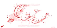 SABOT pour Honda CB 500 X de 2016