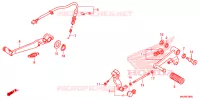PEDALE pour Honda NC 750 X ABS de 2021