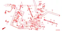 GUIDON   TE DE FOURCHE pour Honda NC 700 X de 2013
