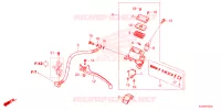 MAITRE CYLINDRE DE FREIN ARRIERE pour Honda ADV 150 ABS de 2023