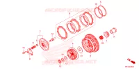EMBRAYAGE pour Honda CB 650 R de 2024
