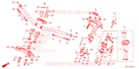 GUIDON   TE DE FOURCHE pour Honda CB 650 R de 2024