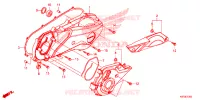 COUVERCLE GAUCHE pour Honda PCX 150 CBS de 2023