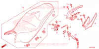 SELLE pour Honda CB 250 TWISTER CBS de 2021