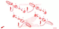CLIGNOTANT pour Honda CB 250 TWISTER CBS SPECIAL de 2020