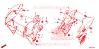 OUIES DE RADIATEUR pour Honda CB 250 TWISTER CBS SPECIAL de 2020