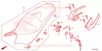 SELLE pour Honda CB 250 TWISTER ABS de 2021