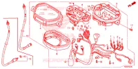 COMPTEUR pour Honda WAVE 110 S FRONT BRAKE DISK, MOULDED WHEELS de 2017