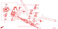 GUIDON   TE DE FOURCHE pour Honda NXR 160 BROS de 2024