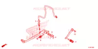 PEDALE pour Honda NXR 160 BROS de 2024