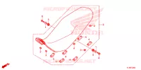 SELLE pour Honda NXR 160 BROS de 2024