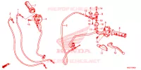 COMMODO   LEVIER   CABLE pour Honda NXR 160 BROS de 2019