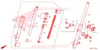 FOURCHE pour Honda NXR 160 BROS de 2019