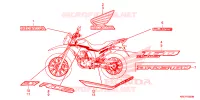 AUTOCOLLANTS pour Honda NXR 160 BROS de 2018