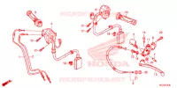 COMMODO   LEVIER   CABLE pour Honda CB 500 F de 2014