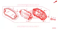 COMPTEUR pour Honda CB 500 F de 2014