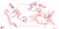 COMMODO   LEVIER   CABLE pour Honda CB 500 F de 2015