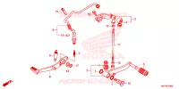 PEDALE pour Honda CB 500 F de 2021