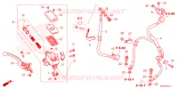 MAITRE CYLINDRE DE FREIN AVANT pour Honda CB 500 F de 2024