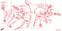 COMMODO   LEVIER   CABLE pour Honda CG 125 FAN PARTIDA ELETRICA de 2015