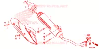 SILENCIEUX D'ECHAPPEMENT pour Honda PCX 150 ABS de 2023