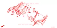 FILTRE A AIR   COUVERCLE LATERAL pour Honda CG 160 TITAN S de 2020